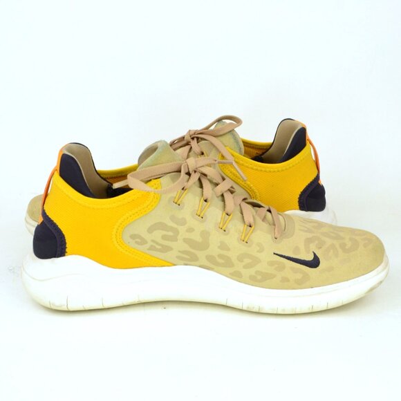 Nike Free RN Women's Size 10.5 Tan Cheetah Print Athletic Running Shoes - Picture 8 of 10